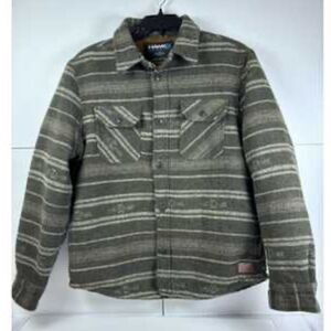 Tony Hawk Wool Sherpa Jacket Green L‎ Nwt